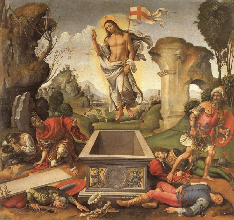 Raffaellino del garbo The Resurrection Germany oil painting art